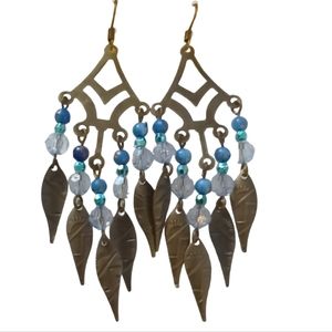 Beaded dangle earrings